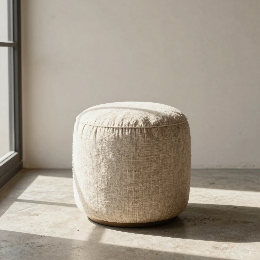 Hollis Tufted Accent Stool