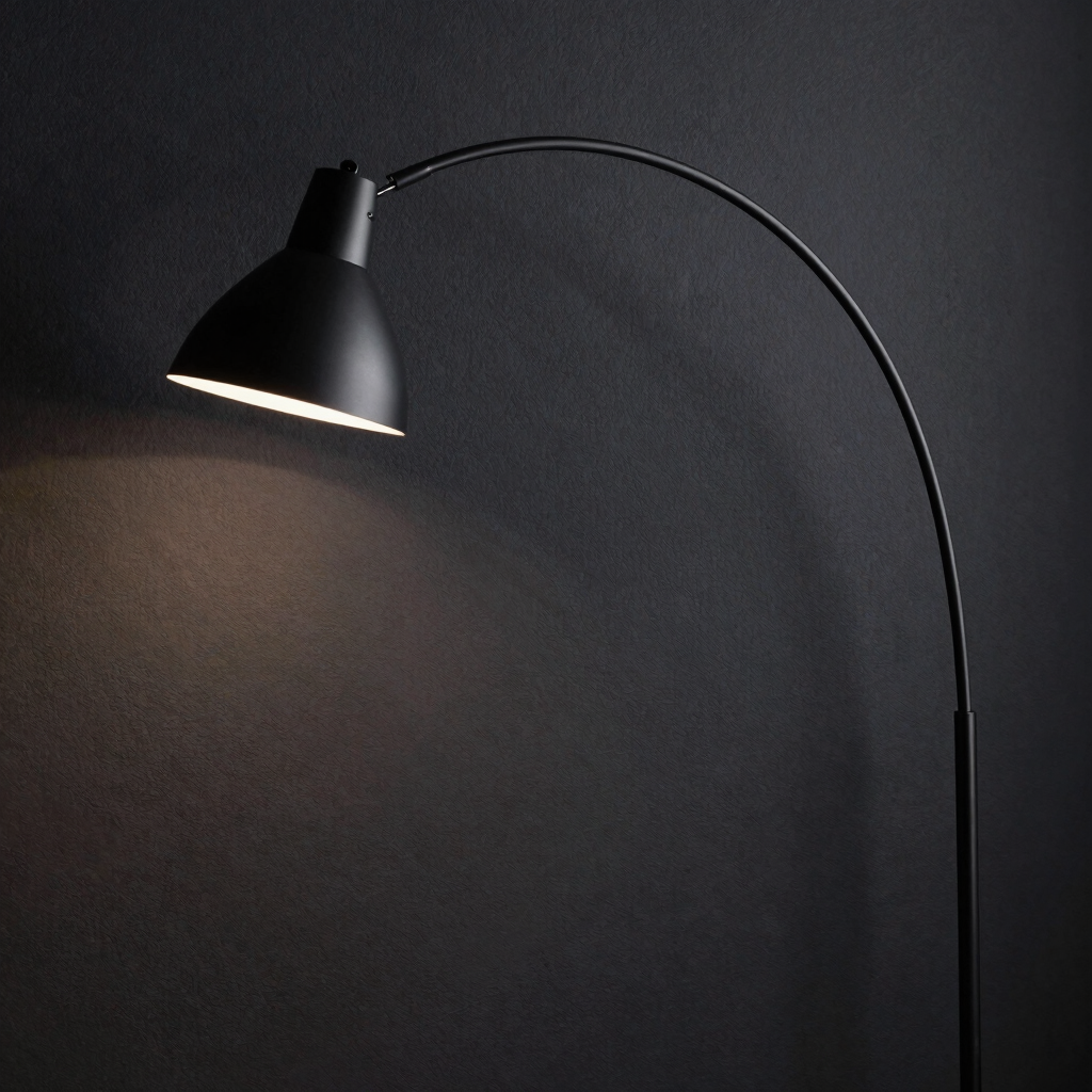 Aero Bent Steel Floor Lamp