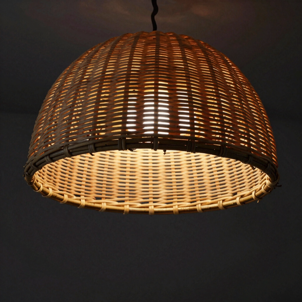 Petal Rattan Ceiling Dome