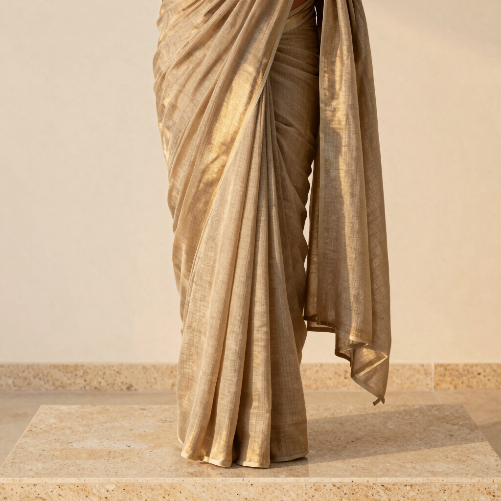 Veda Linen Silk Saree