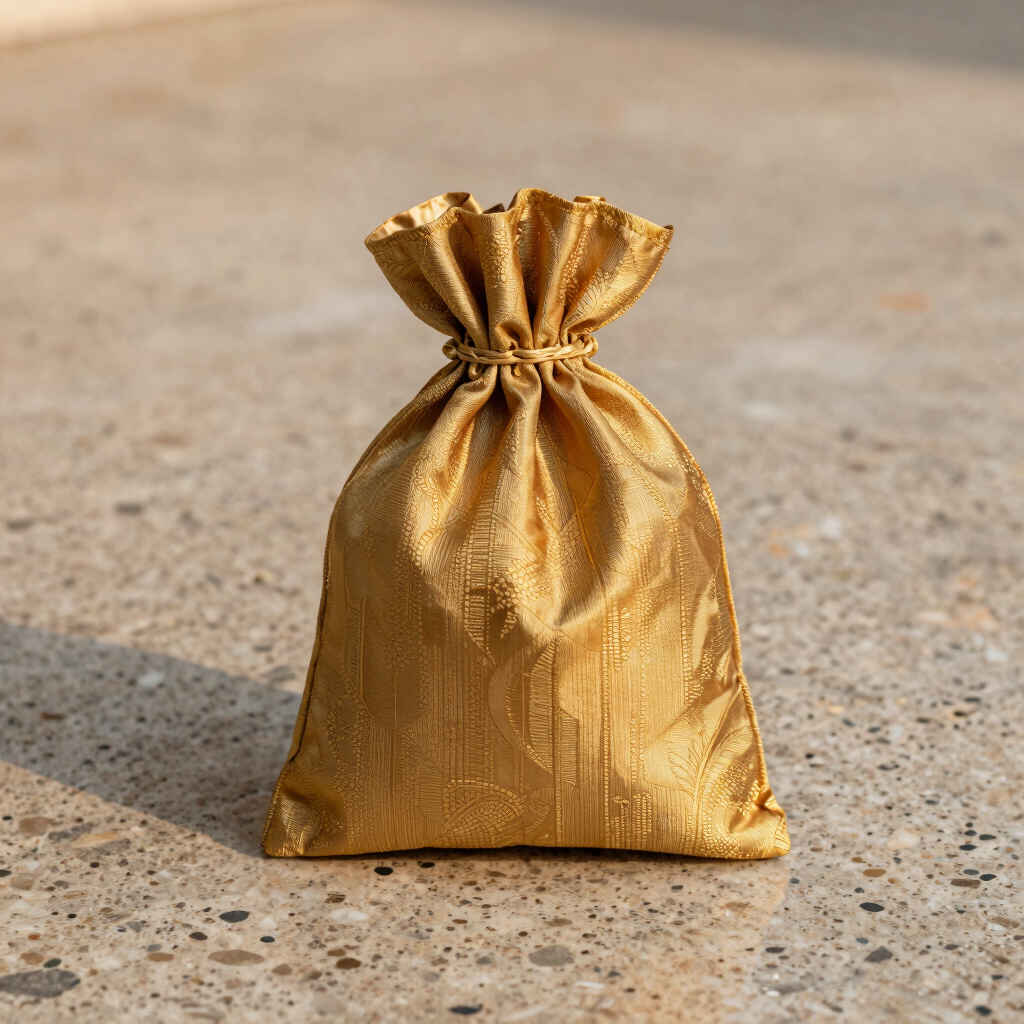 Suvarna Brocade Silk Potli
