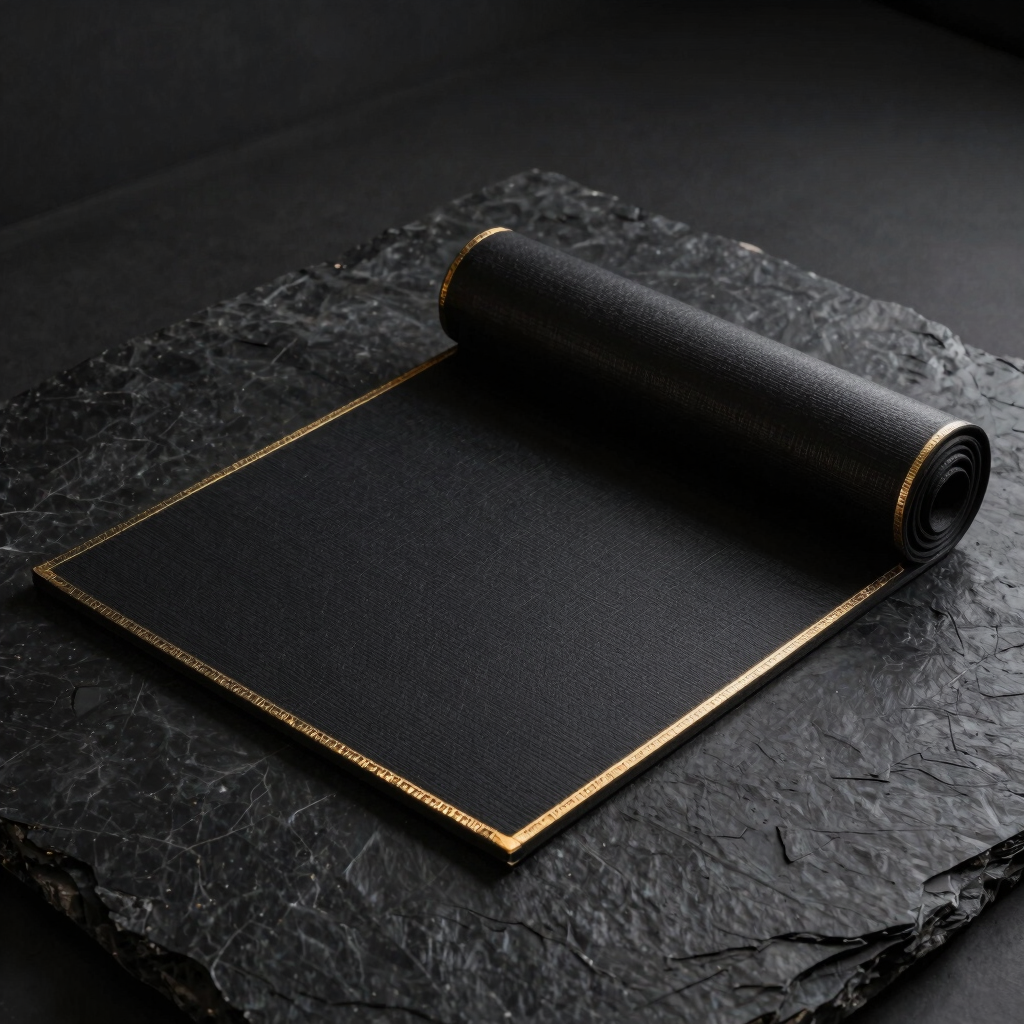 Gilded Obsidian Playmat