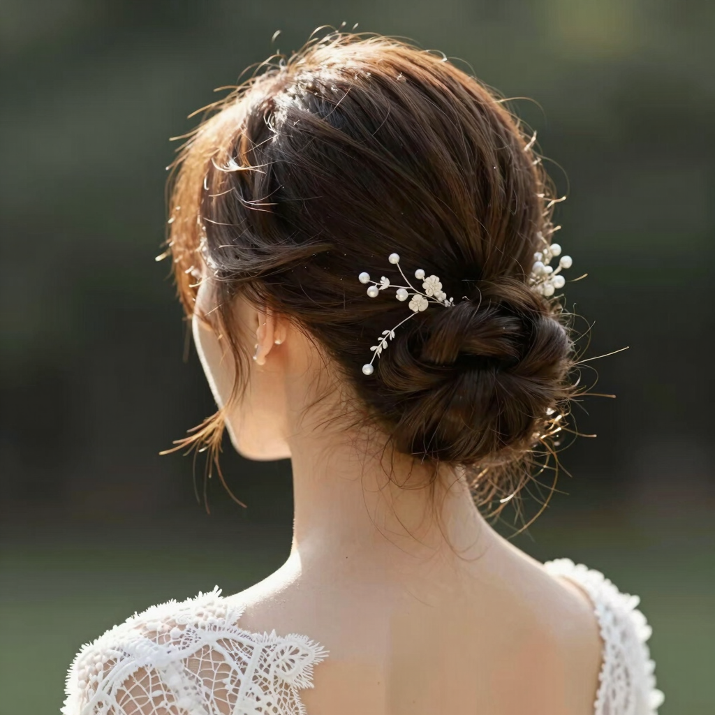 Chignon de Mariée & Essai