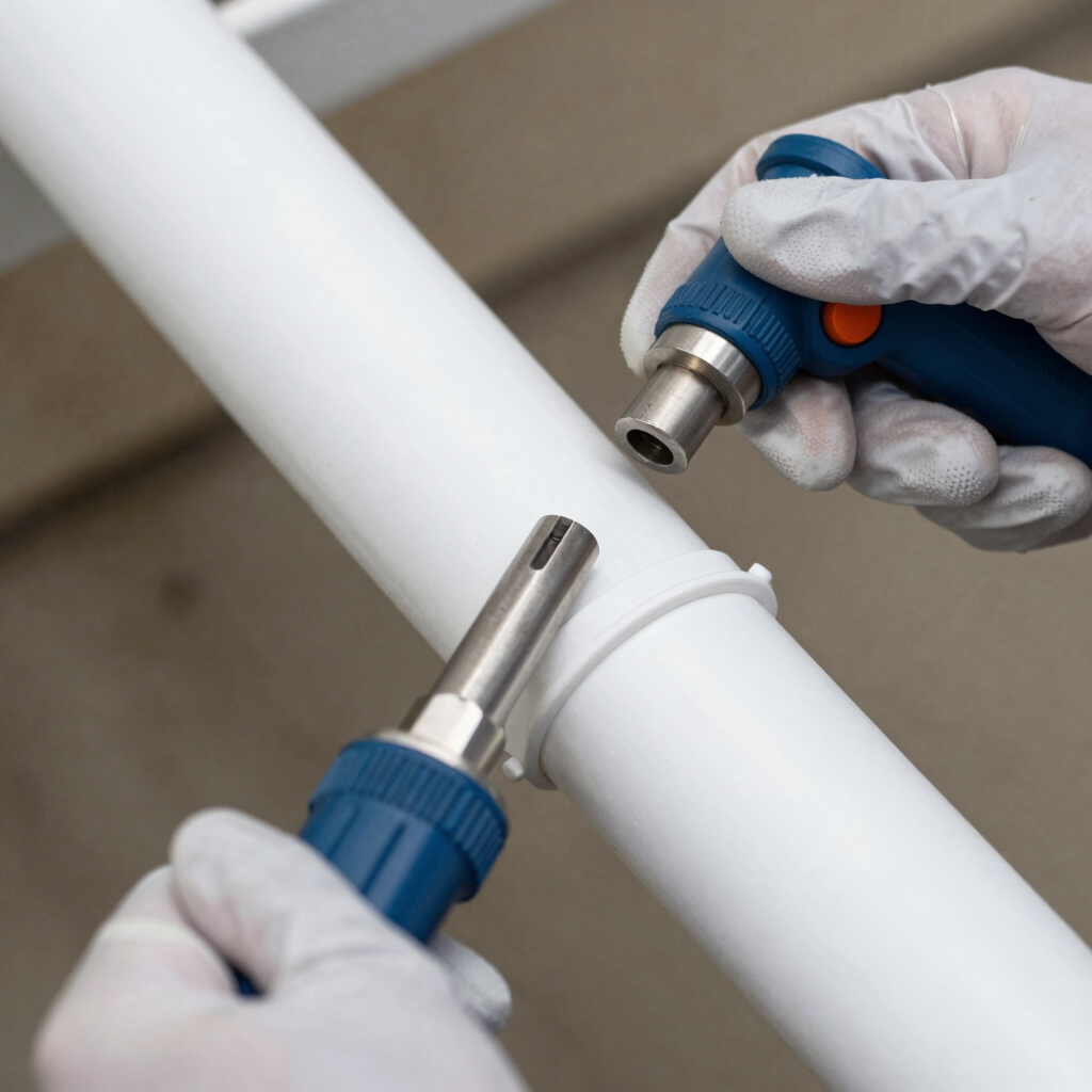 AC Condensate Drain Line Flush