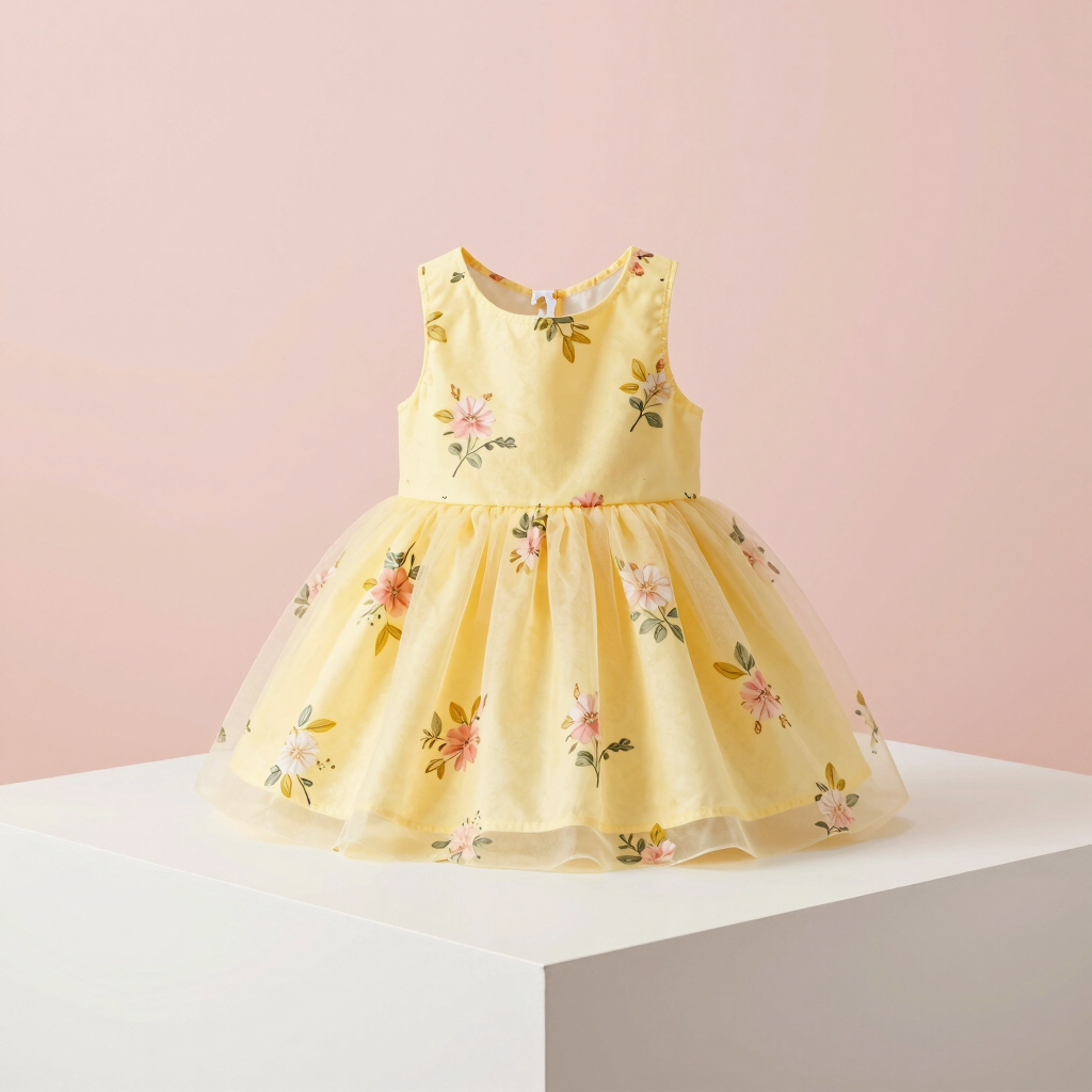 Vestido Coqueto de Girasoles