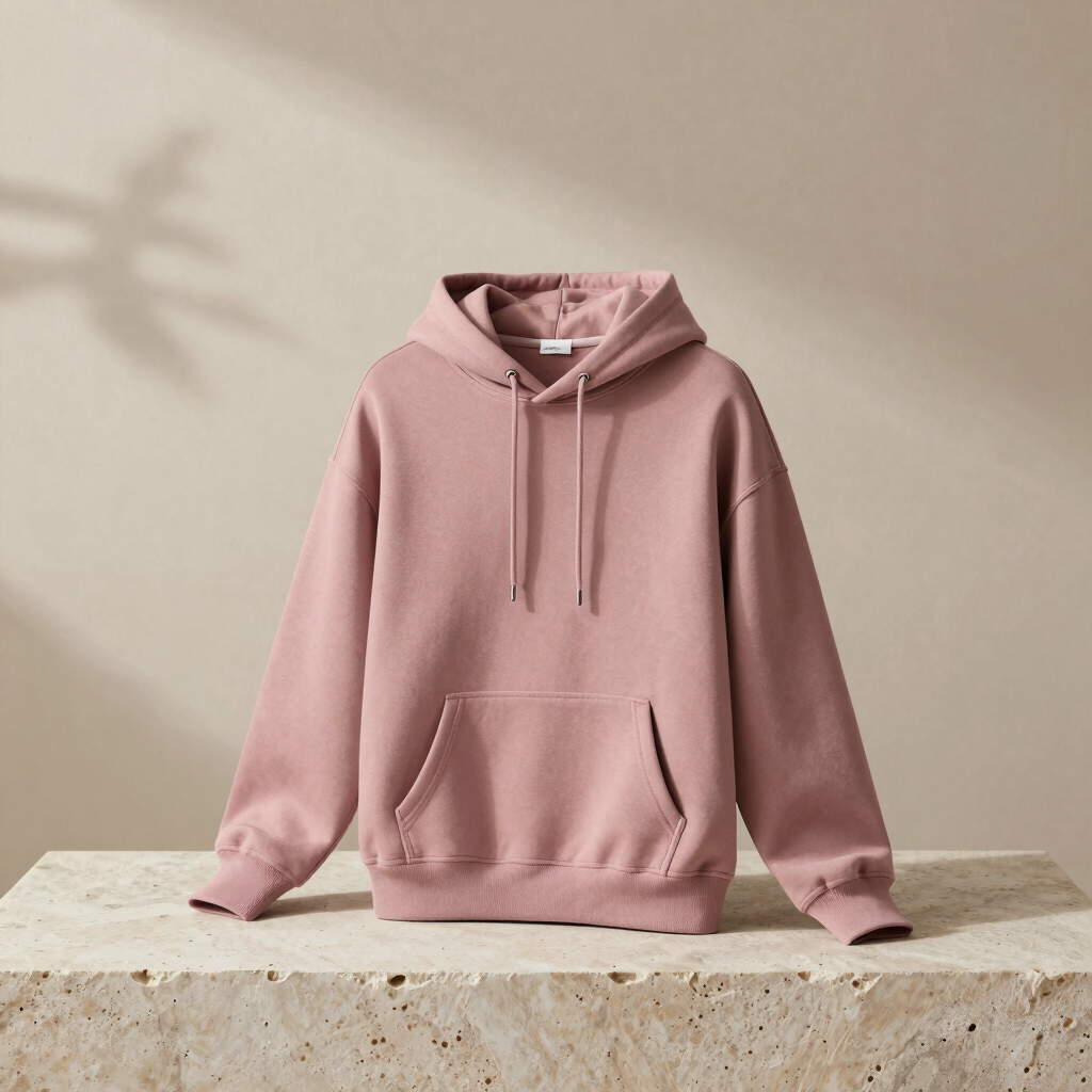 Wave Form Fleece Hoodie
