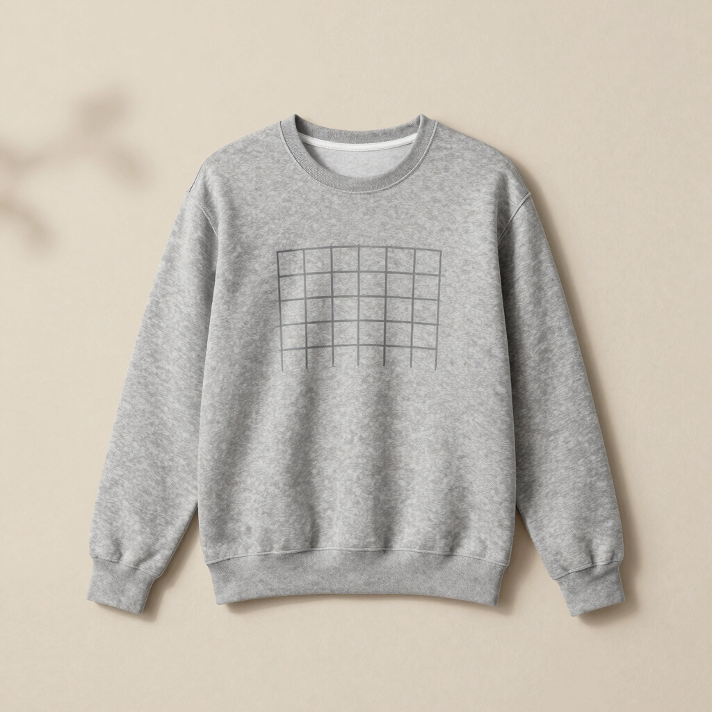 Architectural Grid Crewneck