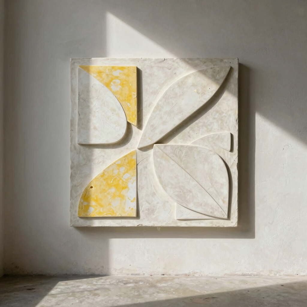 Architectural Plaster Wall Plaque