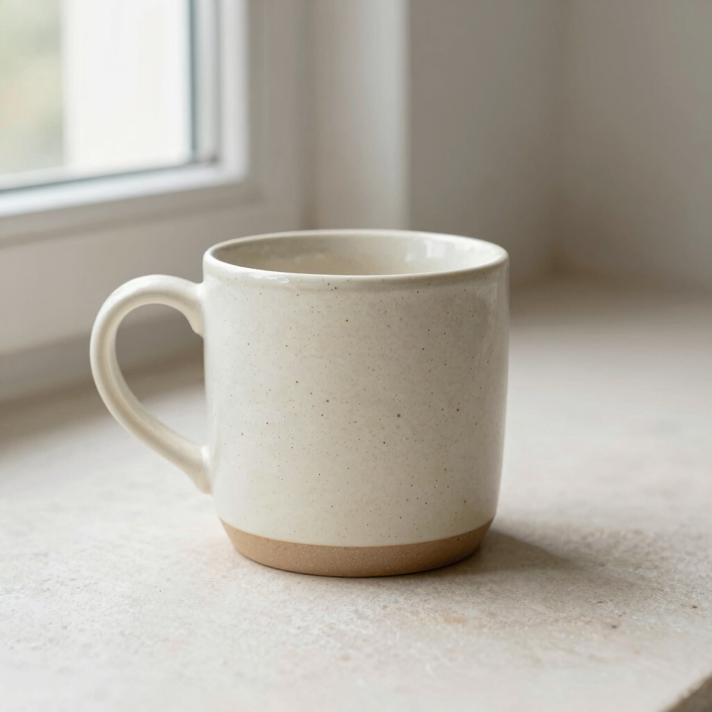 Hand Crafted Speckled Stoneware Mug
