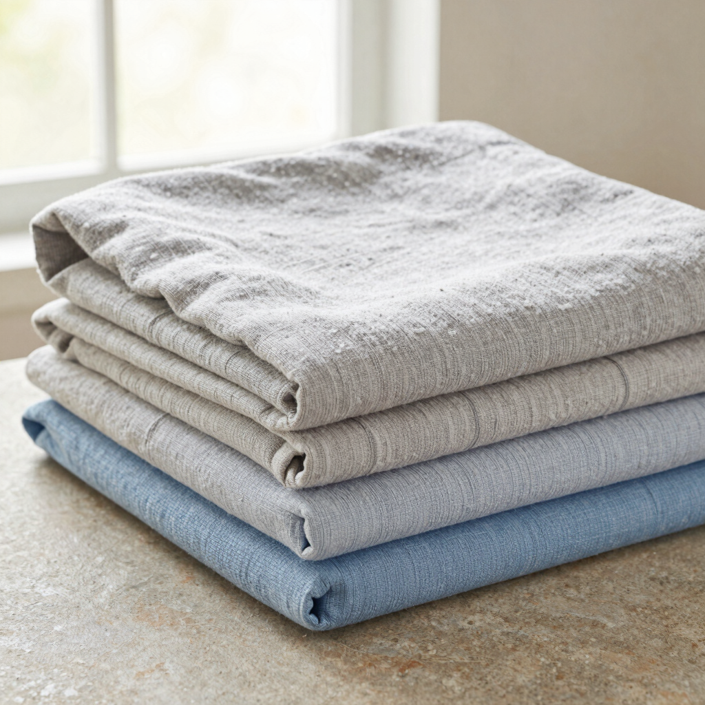 Woven Organic Cotton Throw Blanket