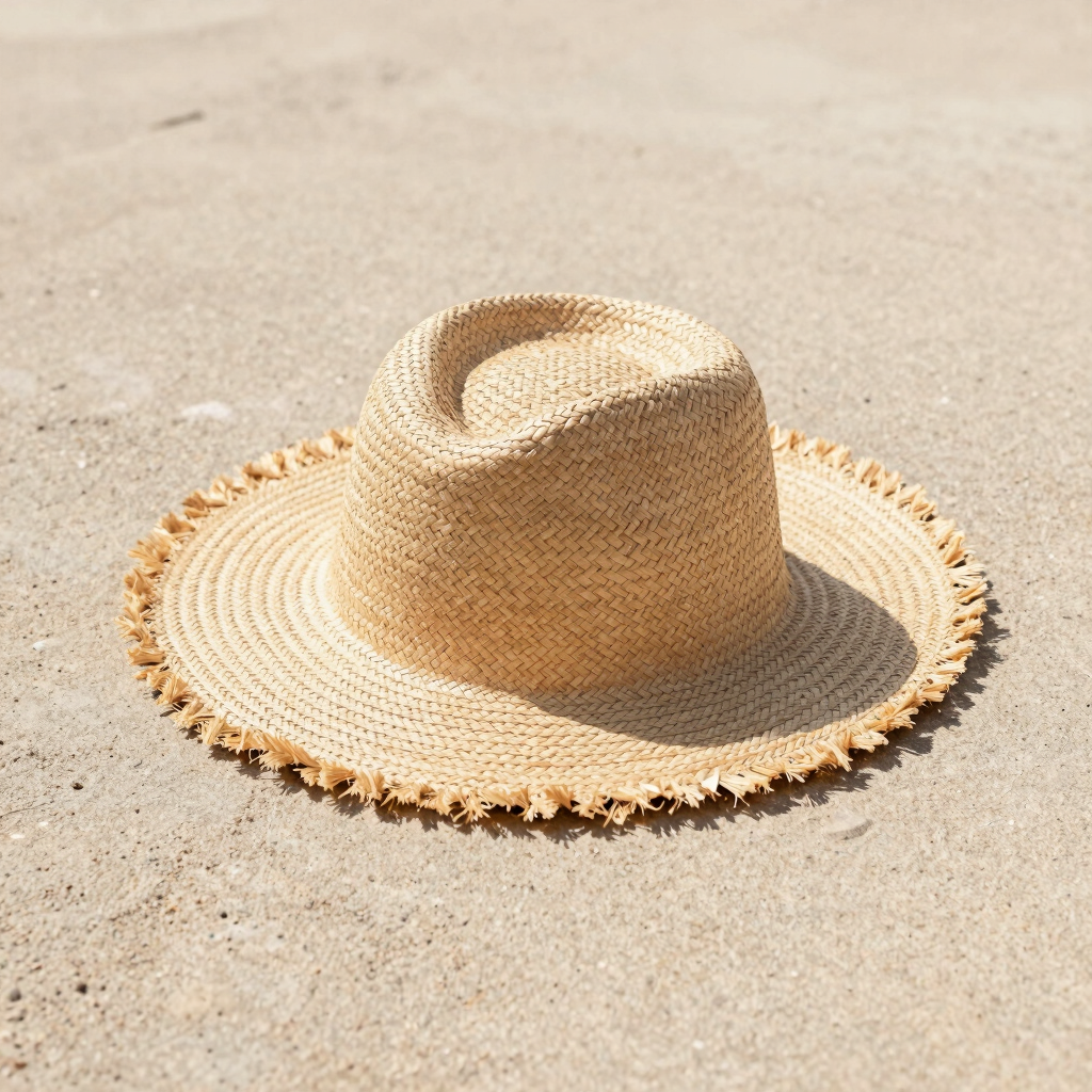 Zale Wide-Brim Straw Hat