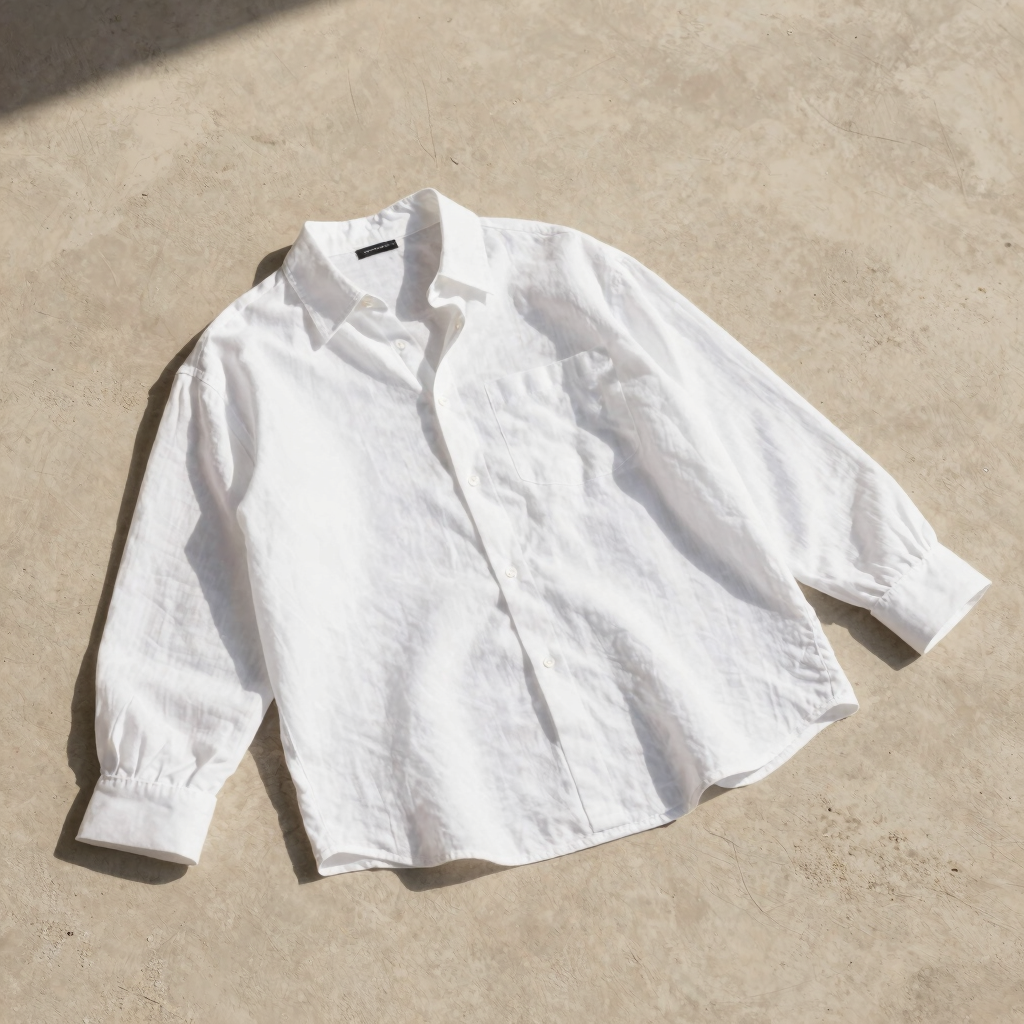 Marina Linen Cover-Up Shirt