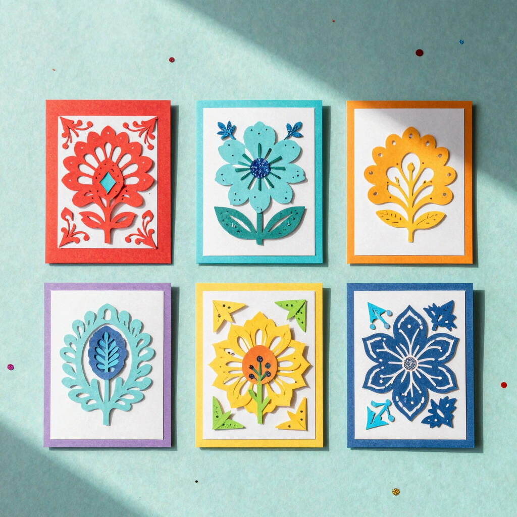 Kit de Tarjetas de Felicitación Hechas a Mano