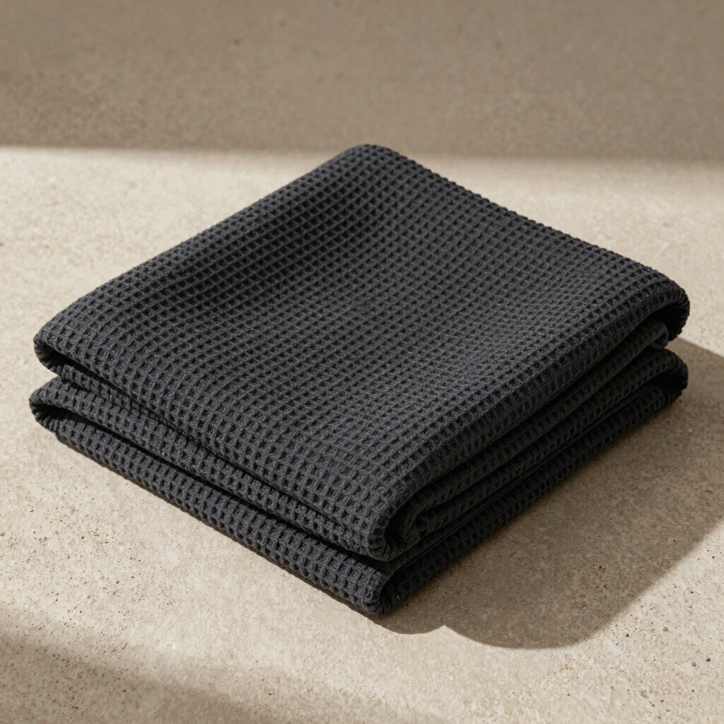 Organic Cotton Waffle Throw
