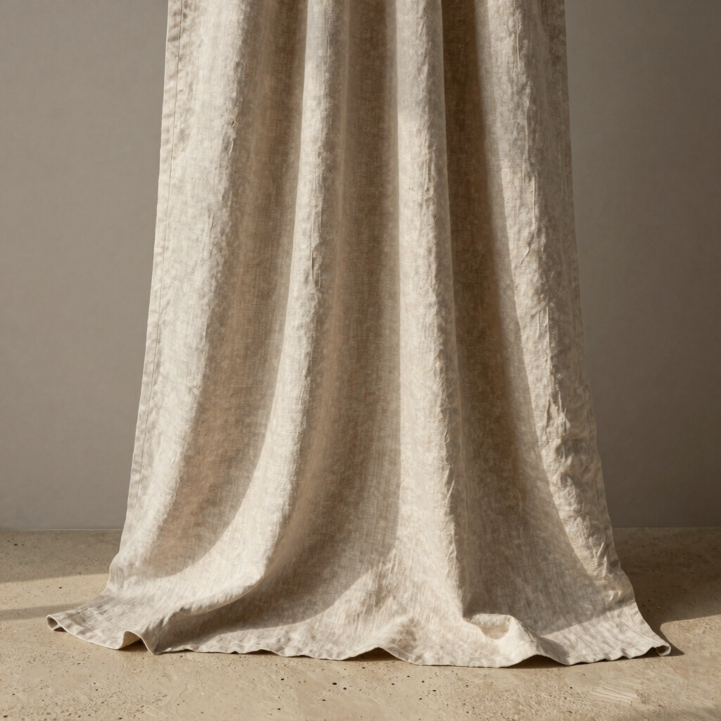 Belgian Linen Room-Darkening Drapery