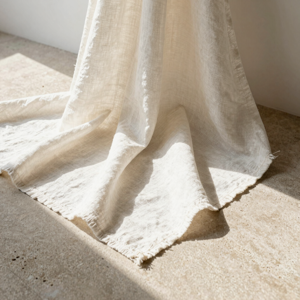 Heavyweight Linen Room-Divider Panel