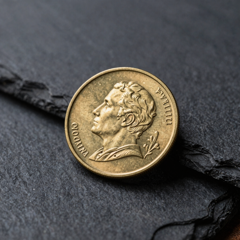 Beside the Hearth Brass Commemorative Coin