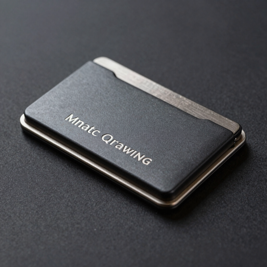 Engraved Stainless Steel Card Holder