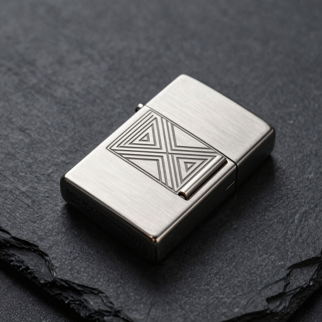 Custom Engraved Steel Armor Lighter