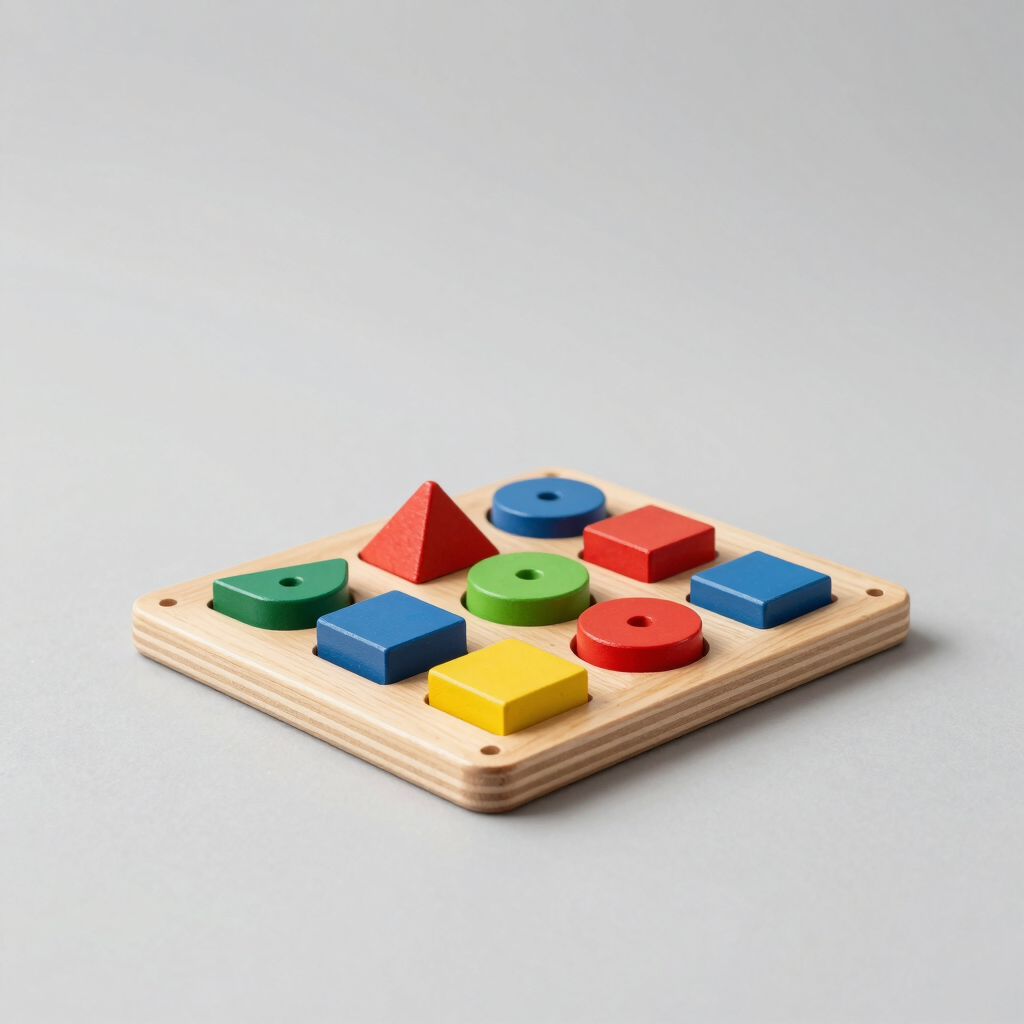 Ahşap Eğitici Geometrik Bloklar