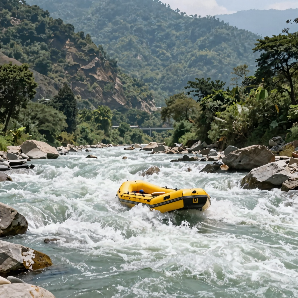 White Water Rafting Shivpuri Run