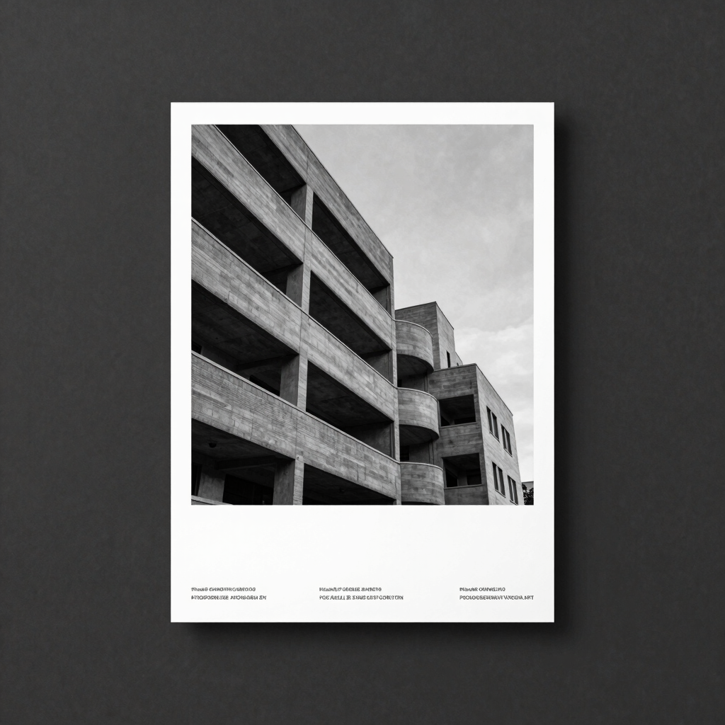 Geometria della Luce - Poster d'Esposizione