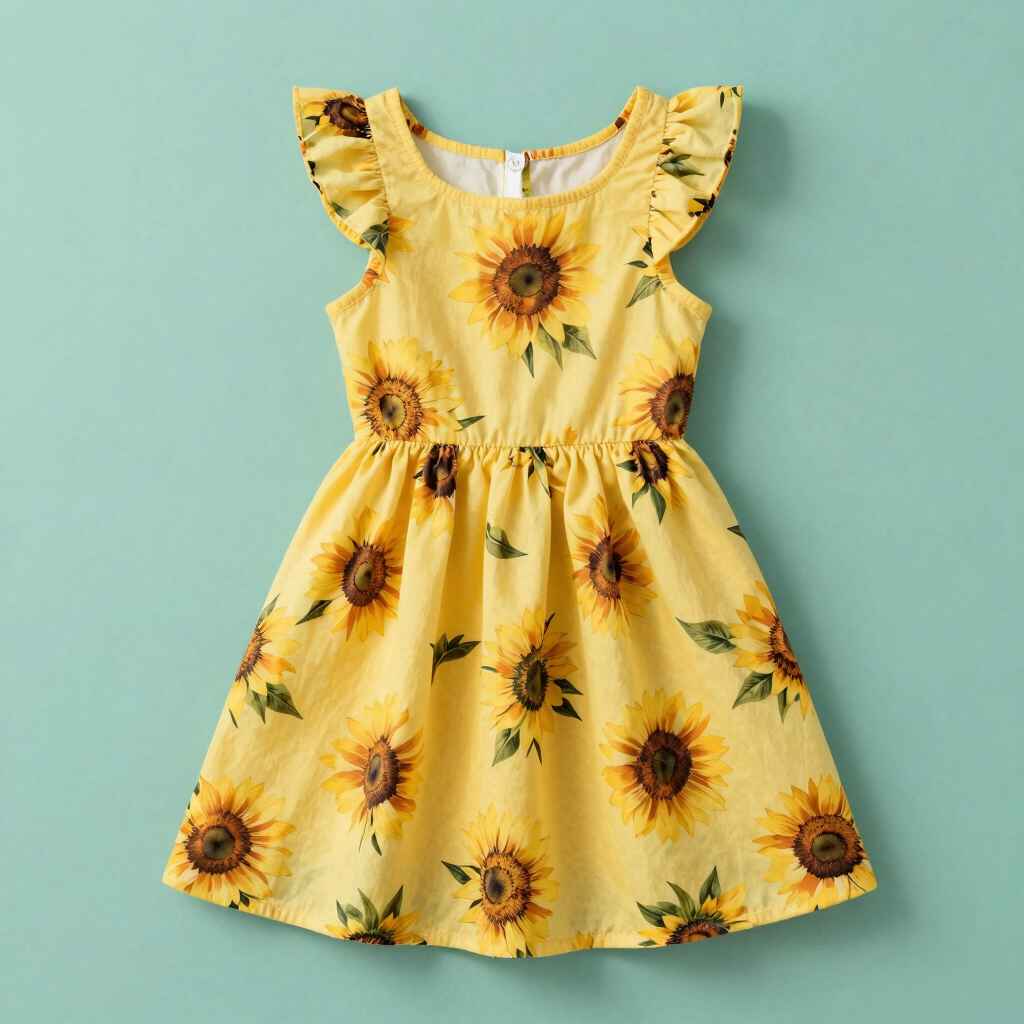 Vestido de Girasoles para perro