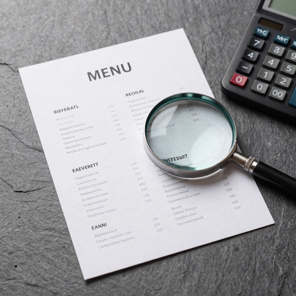 Profitable Menu Engineering Audit
