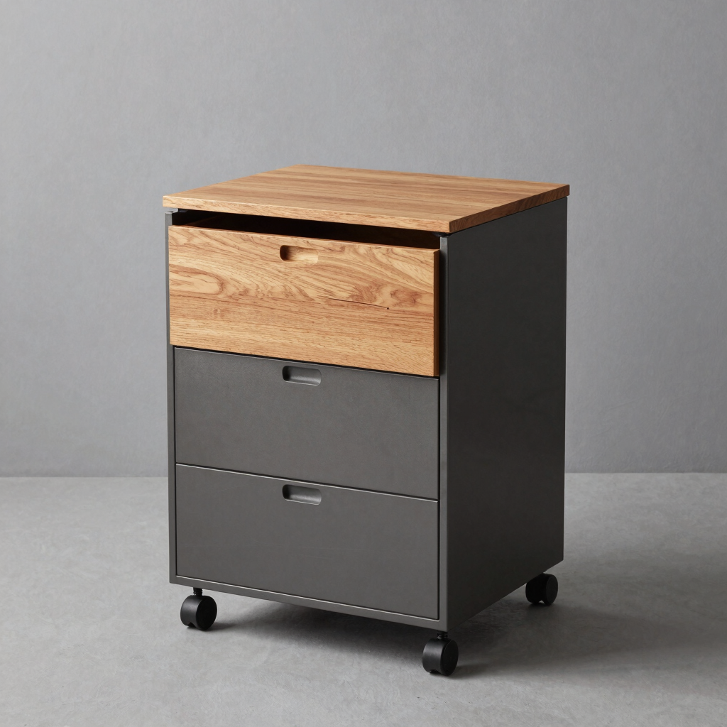Conduit Under-Desk Mobile Pedestal
