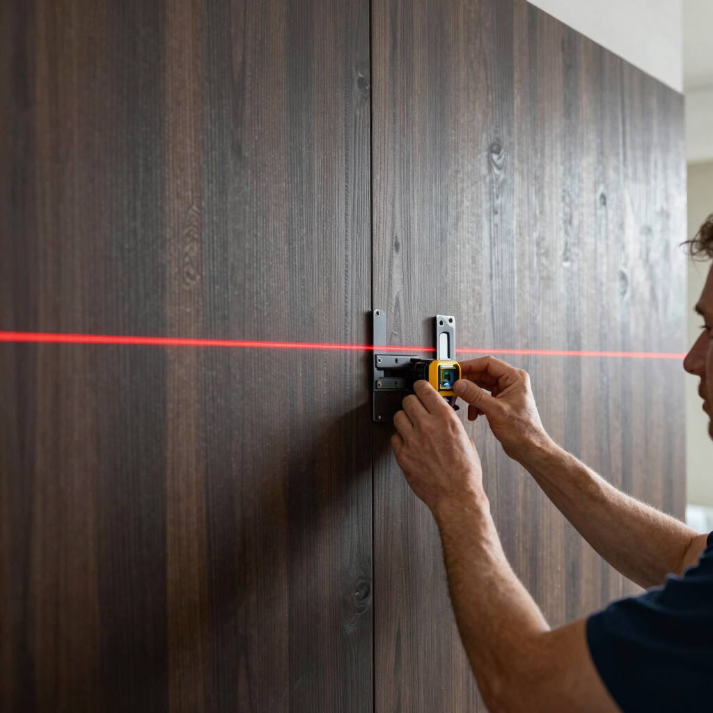 Instalação de Painel e Suporte de TV
