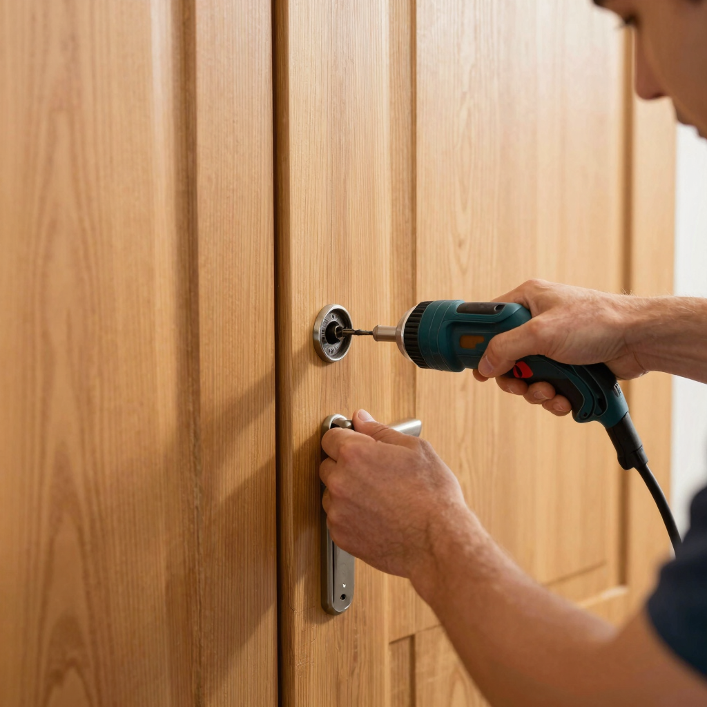 Deadbolt Installation