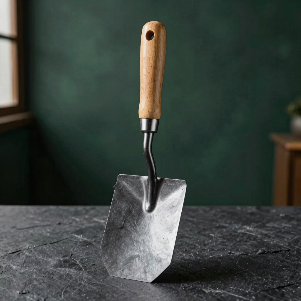 Forge-Steel Garden Trowel