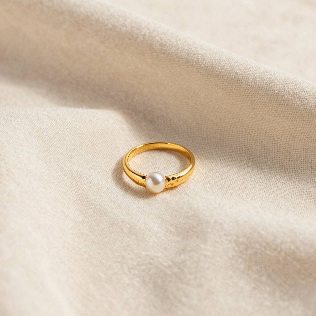 Falak Pearl Statement Ring