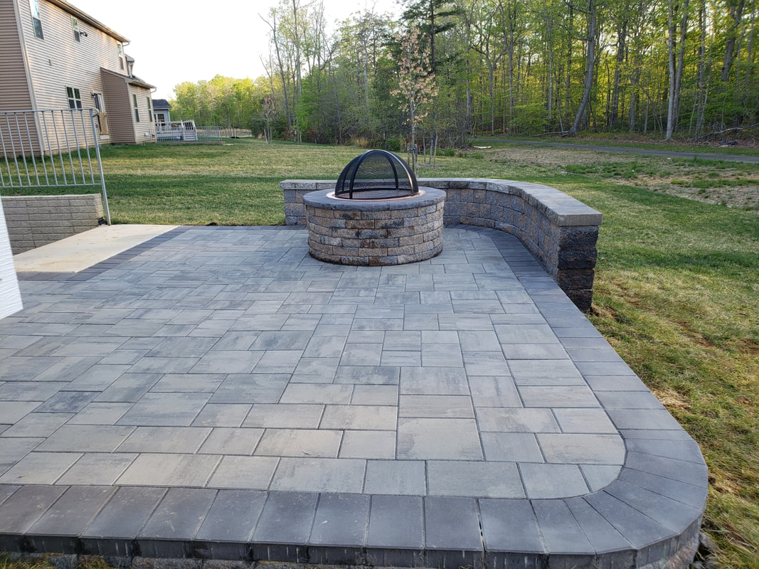 Stone patio