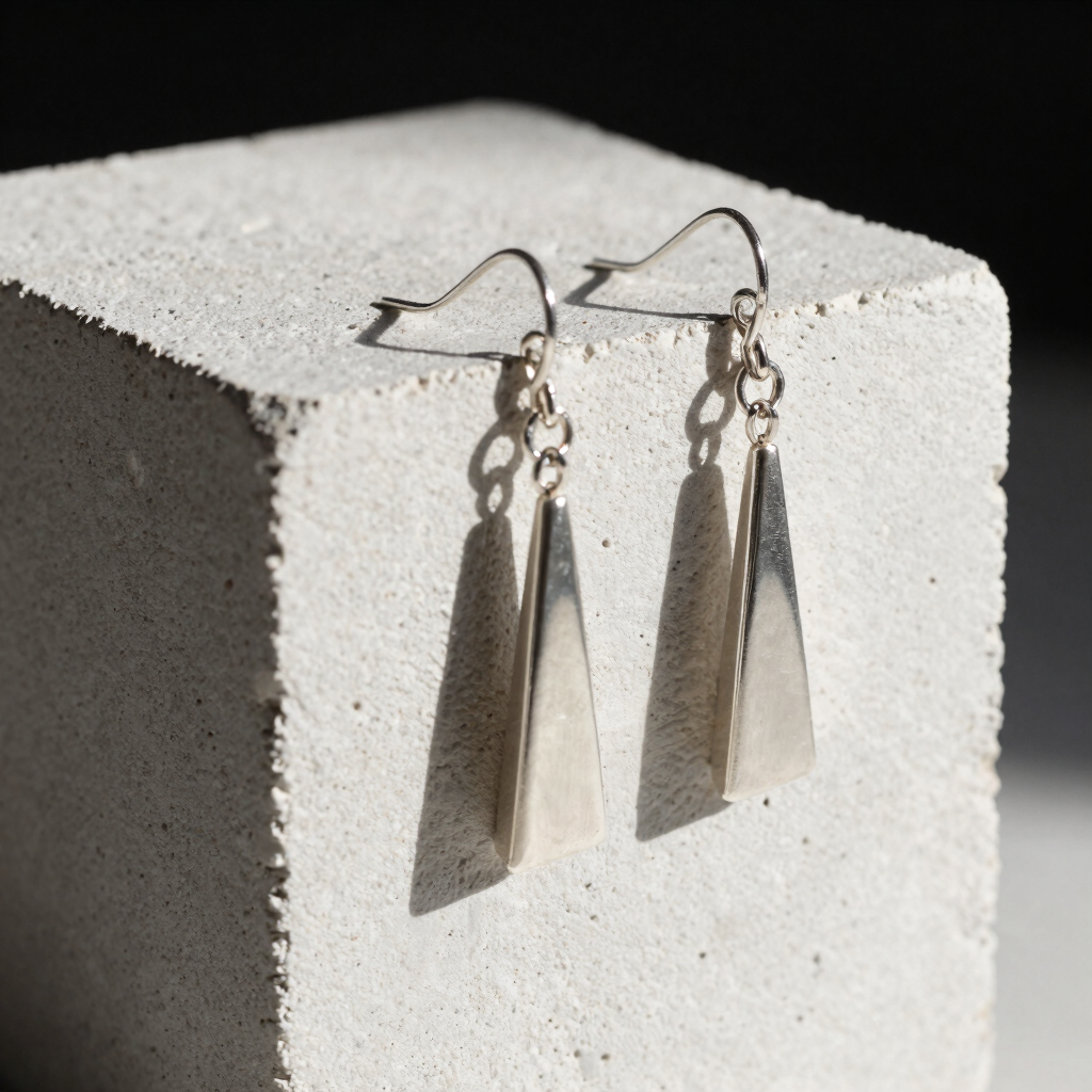 Brutalist Drop Earrings