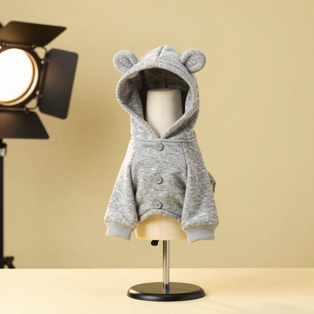 Sudadera Michi Chic con Orejitas