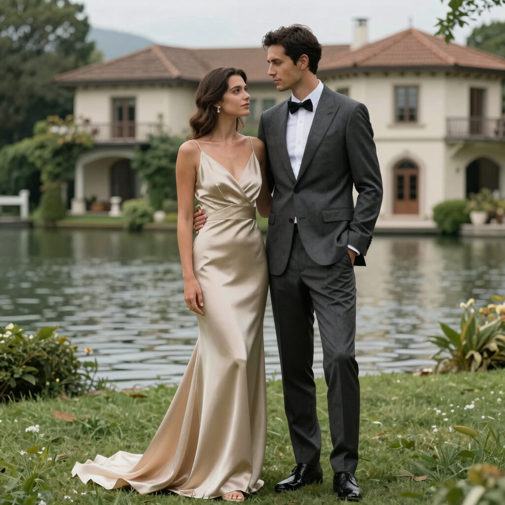 Sesión Fotográfica Pre-Boda de Alta Costura