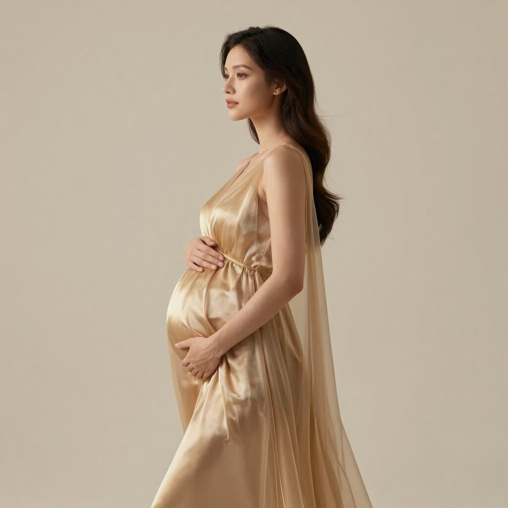 Sesión de Maternidad en Estudio Luminous