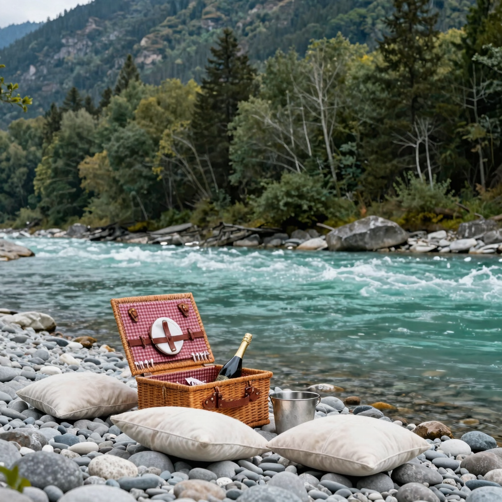 Private River Rafting & Gourmet Picnic