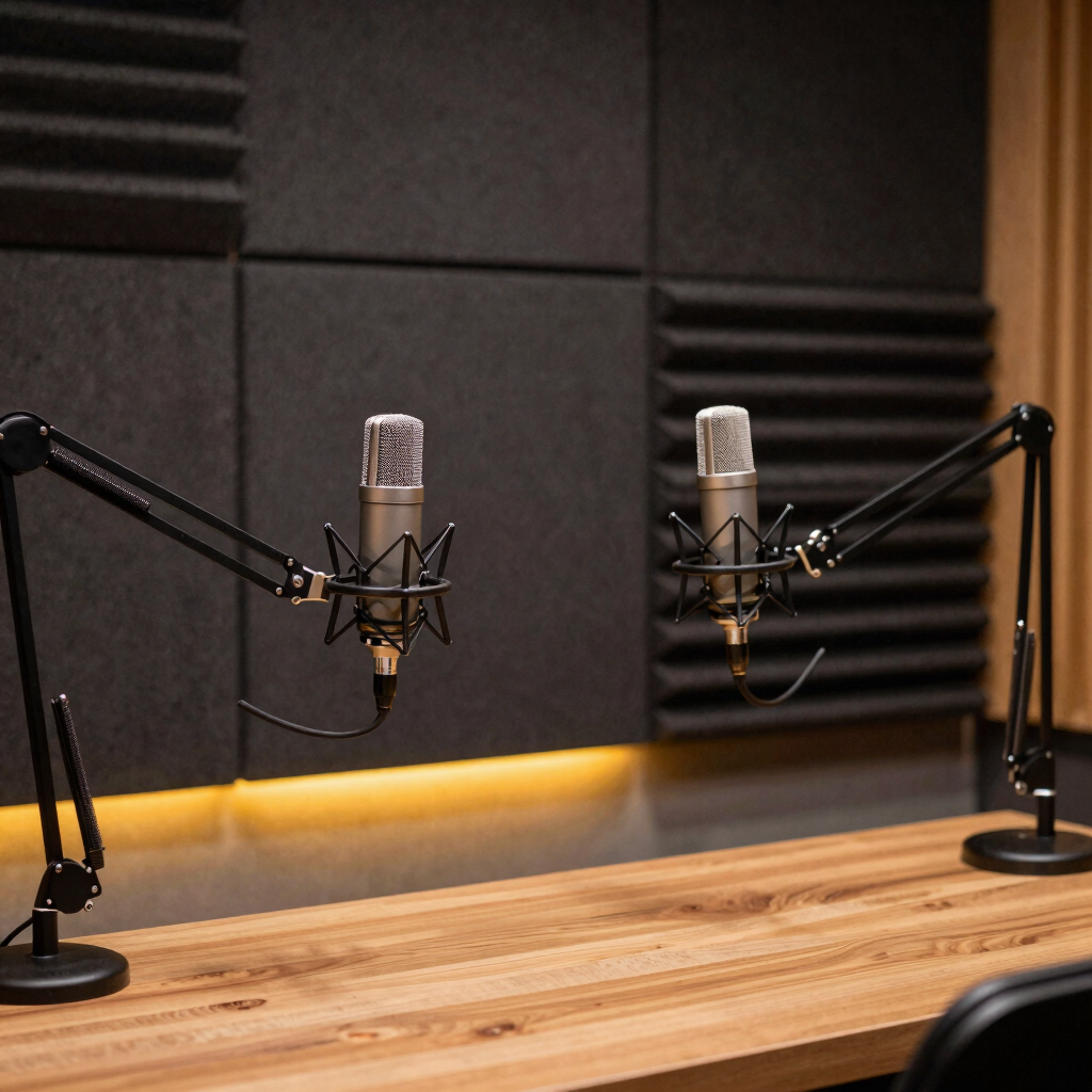 Studio Podcast Session & Master
