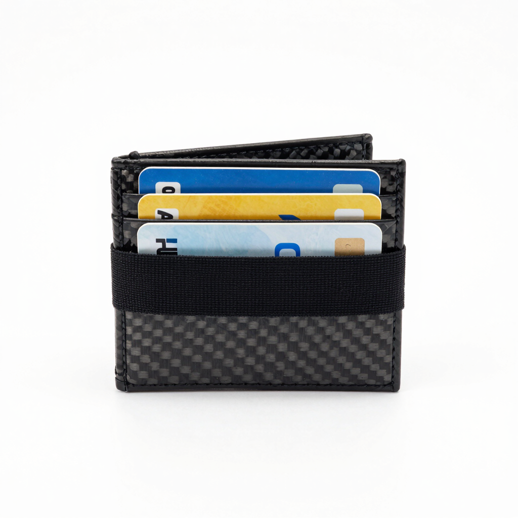 Slim RFID Blocking Carbon Fiber Wallet