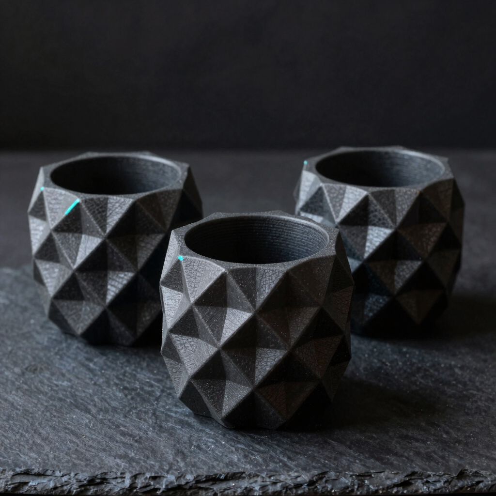 Macetas Geométricas Set de 3