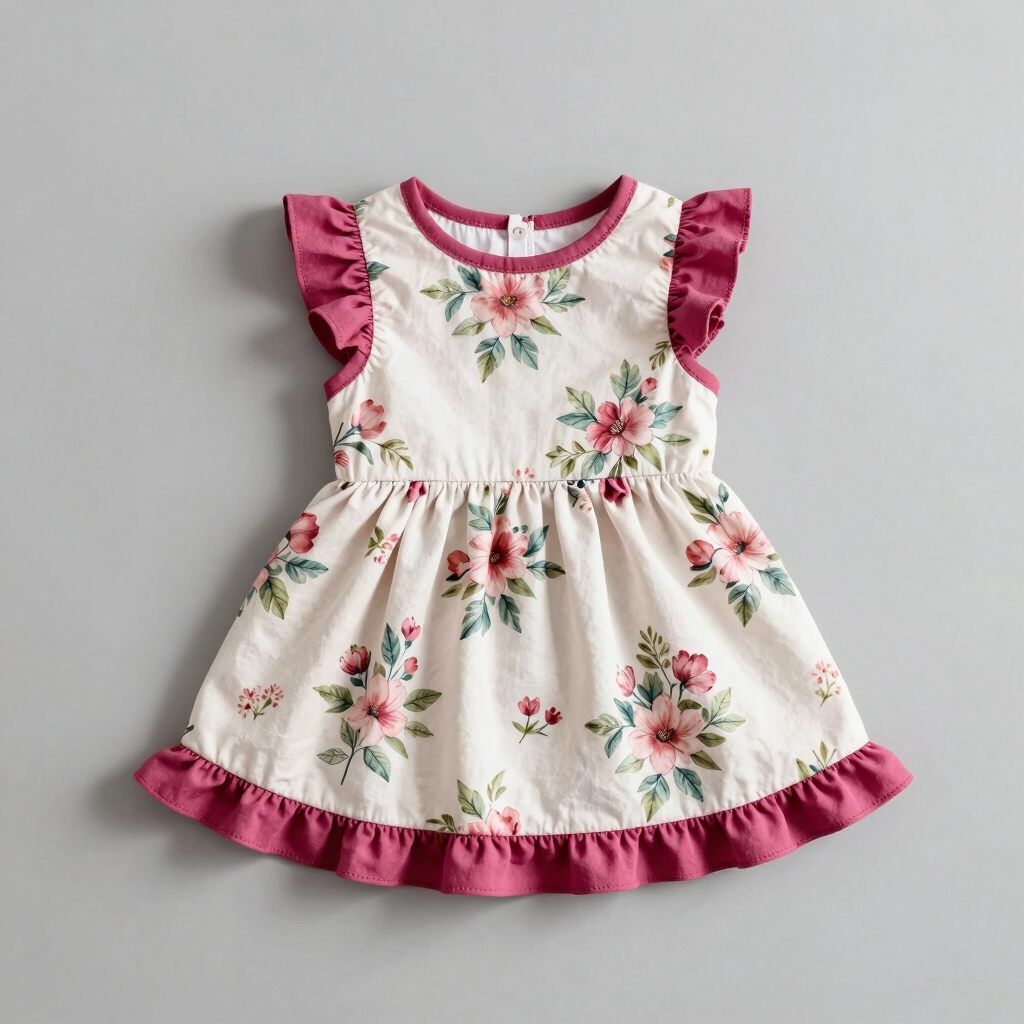Vestido Artesanal "Primavera Coqueta"