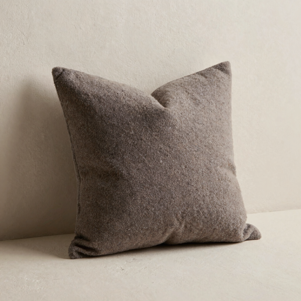 Hand-Loomed Alpaca Blend Pillow