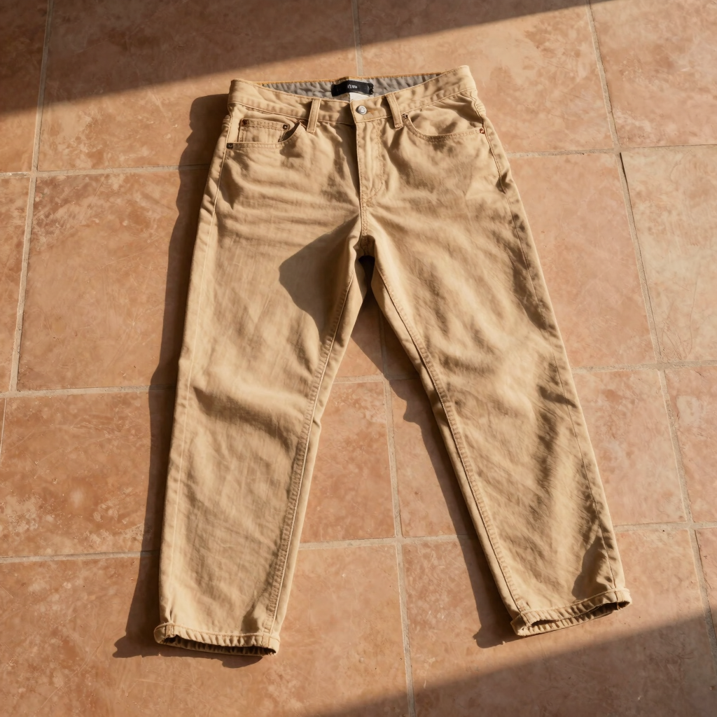 The Slow-Paced Tapered Jean
