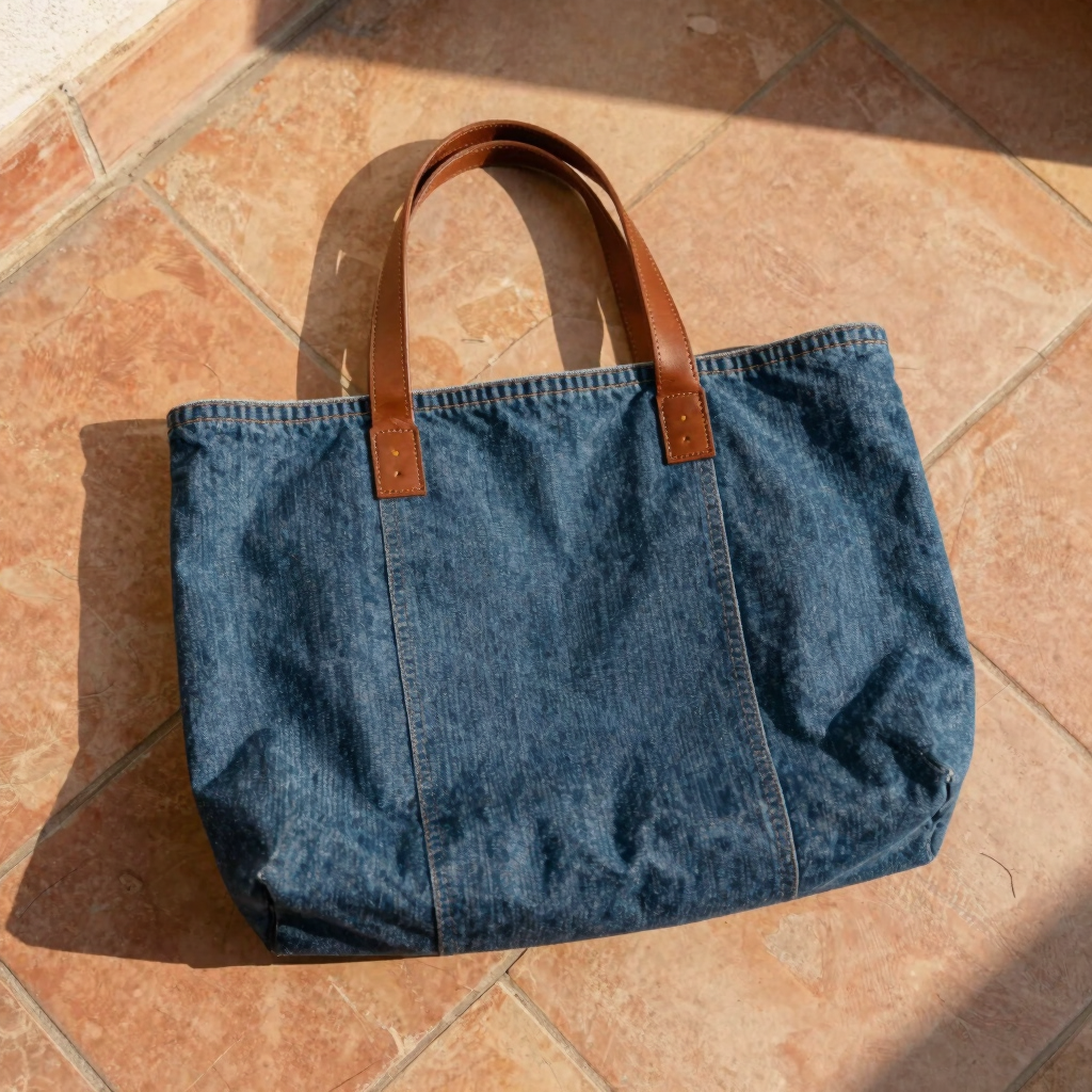 The Heritage Denim Tote Bag
