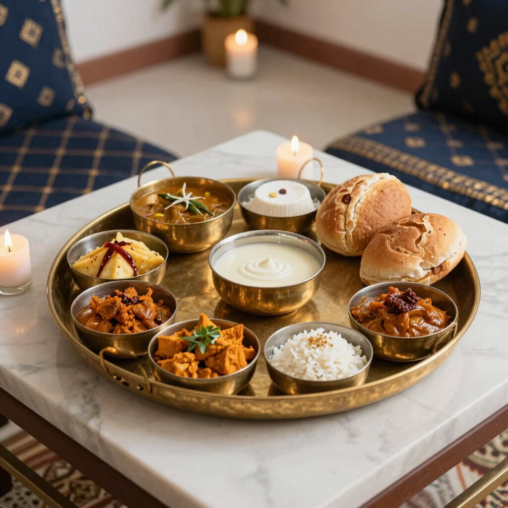 Maharaja Thali Dining Experience