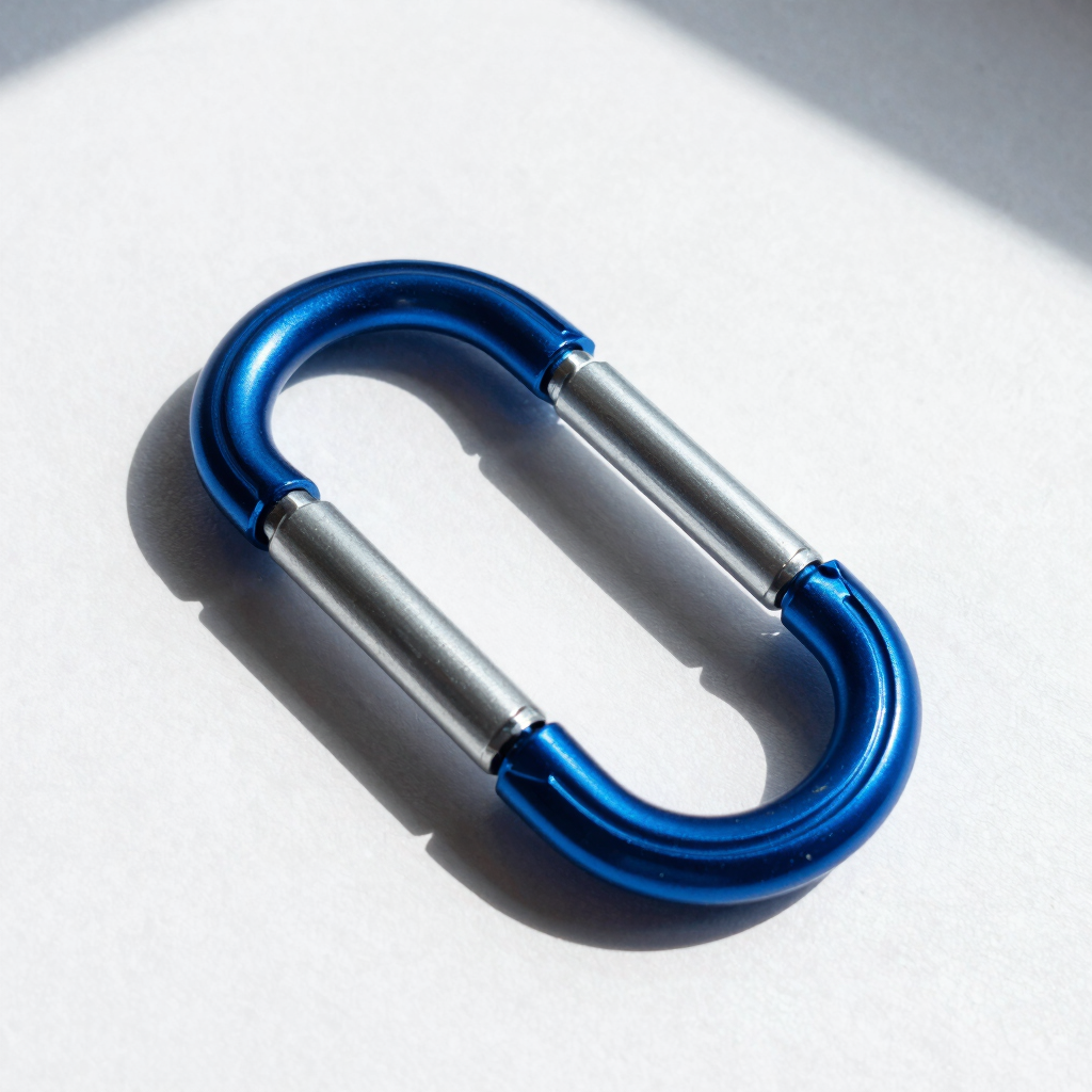 Anodized Lock-Gate Carabiner