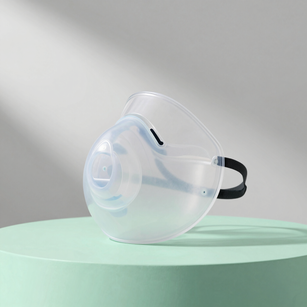 Cámara de Inhalación Antiestática con Mascarilla
