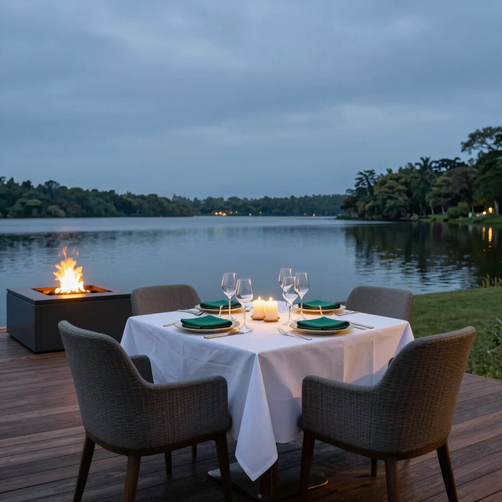 Candlelit Five-Course Lakeside Dinner